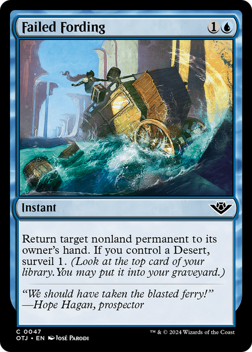 Failed Fording (OTJ-047) - common - Foil