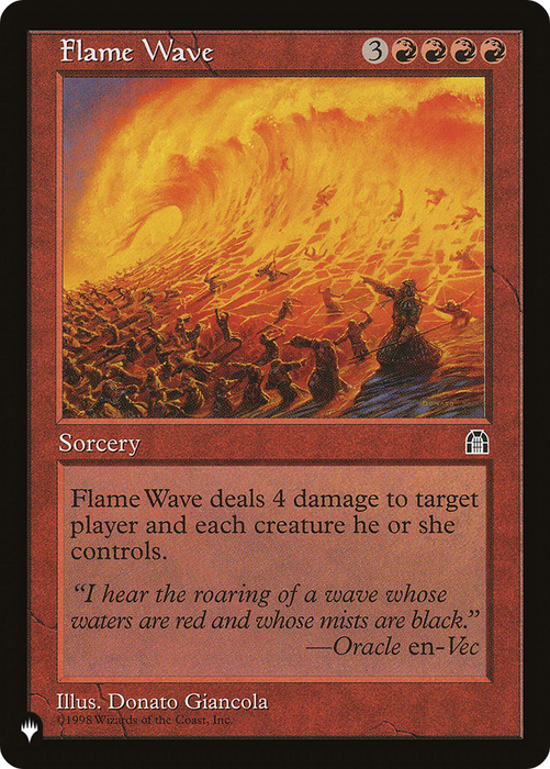 Flame Wave (LIST-STH-81) - uncommon