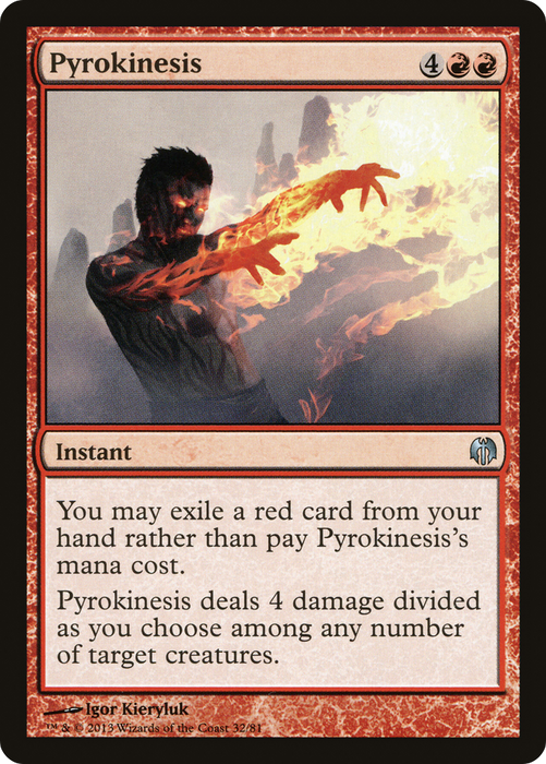 Pyrokinesis (DDL-032) - uncommon