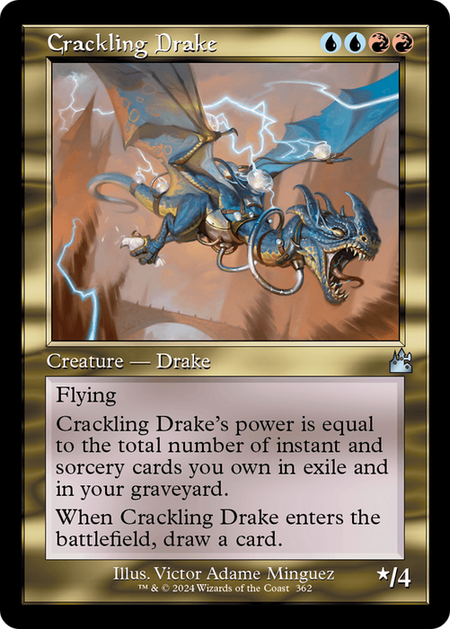 Crackling Drake (RVR-362) - uncommon - Foil