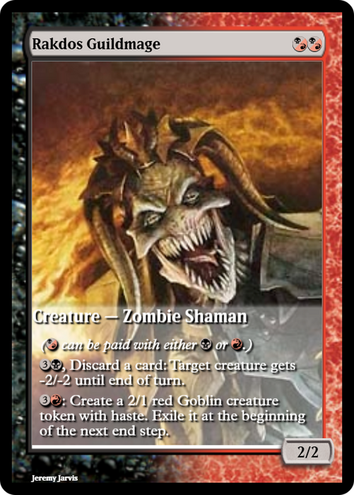 Rakdos Guildmage (PRM-32589) - uncommon - Foil