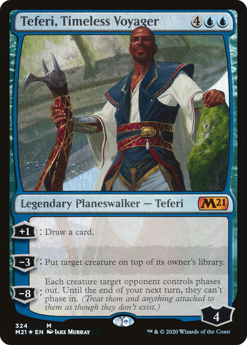 Teferi, Timeless Voyager (M21-324) - mythic - Foil