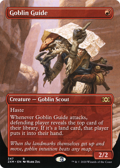 Goblin Guide (2XM-347) - rare (Borderless) - Foil