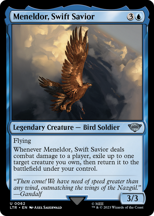 Meneldor, Swift Savior (LTR-062) - uncommon