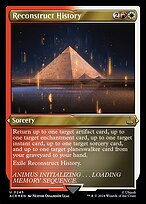 Reconstruct History (ACR-245) - uncommon - Etched Foil