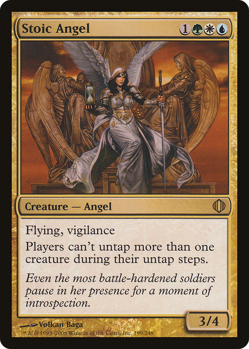Stoic Angel (ALA-199) - rare - Foil