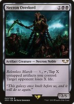 Necron Overlord (40K-043) - rare