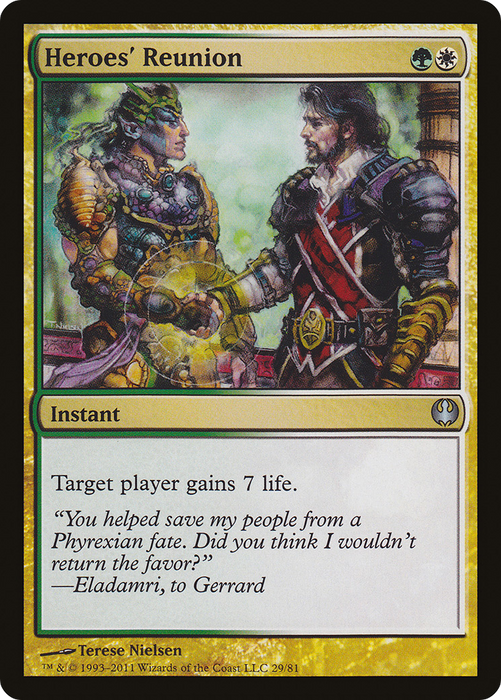 Heroes' Reunion (DDG-029) - uncommon