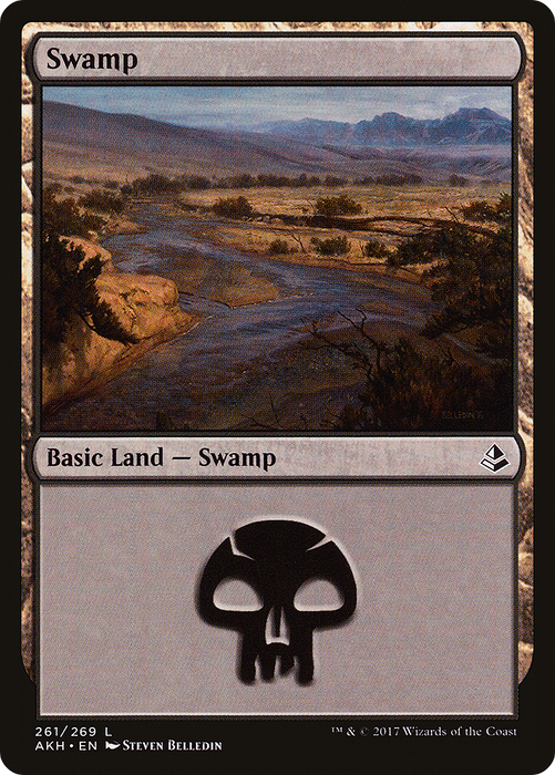 Swamp (AKH-261) - common - Foil