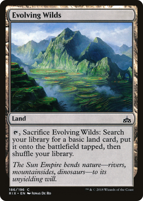 Evolving Wilds (RIX-186) - common - Foil