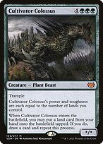 Cultivator Colossus (VOW-195) - mythic