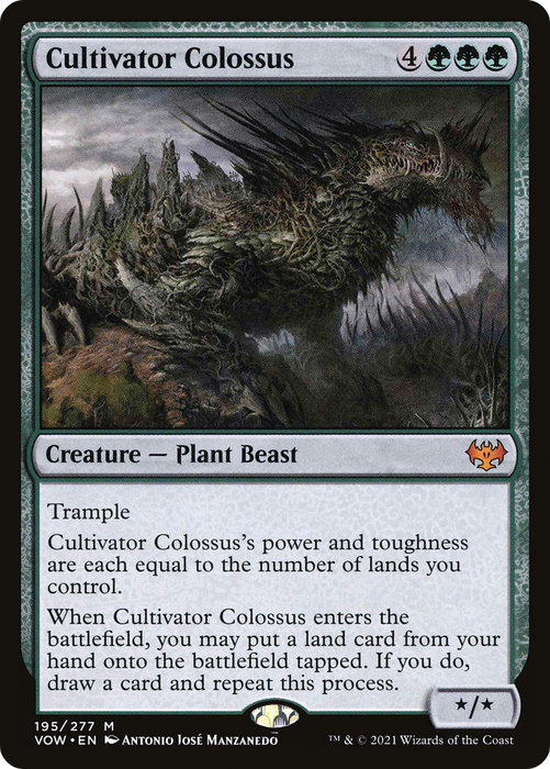 Cultivator Colossus (VOW-195) - mythic