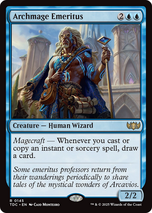 Archmage Emeritus (TDC-145) - rare