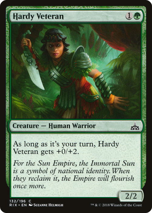 Hardy Veteran (RIX-132) - common