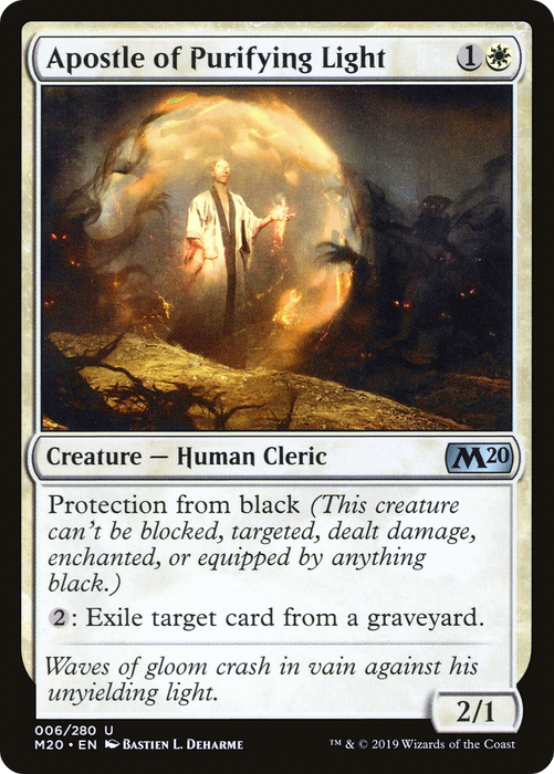 Apostle of Purifying Light (M20-006) - uncommon - Foil