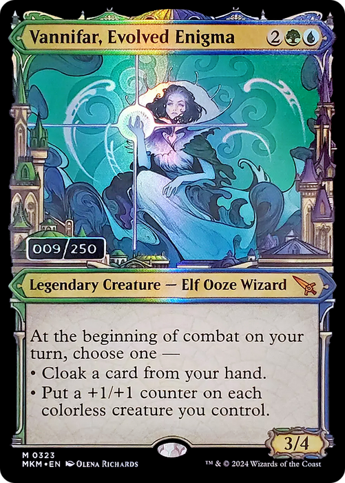 Vannifar, Evolved Enigma (MKM-323Z) - mythic - Foil