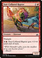 Sun-Collared Raptor (RIX-118) - common
