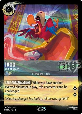 Iago - Out of Reach (8) - DLPC - Promo - Holofoil