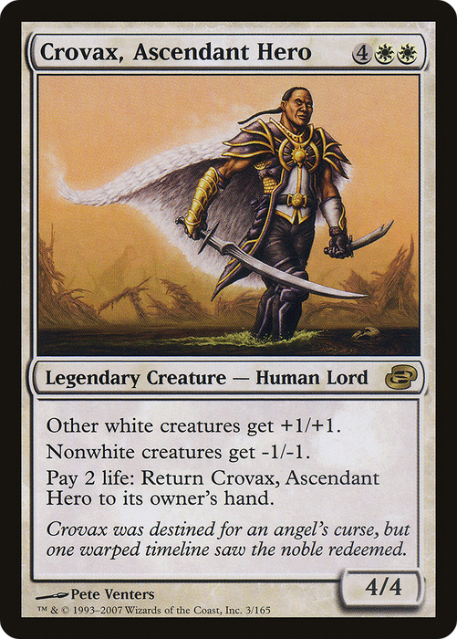 Crovax, Ascendant Hero (PLC-003) - rare