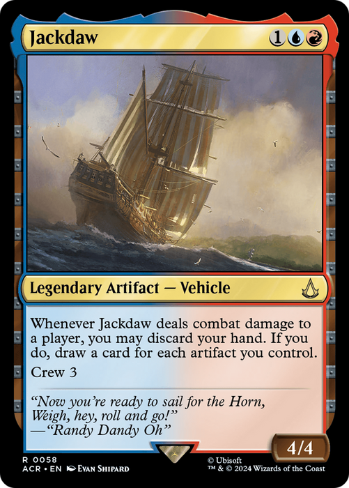 Jackdaw (ACR-058) - rare - Foil