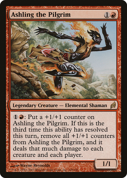 Ashling the Pilgrim (LRW-149) - rare - Foil