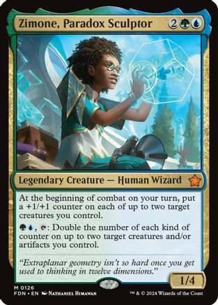 Zimone, Paradox Sculptor (PPTDM-126) - mythic - Foil