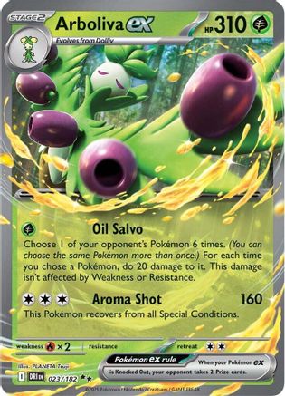 Arboliva ex (023) - SDR  - Double Rare - Holofoil