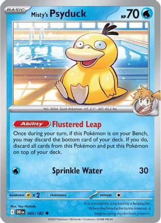 Misty's Psyduck (045) - SDR  - Uncommon