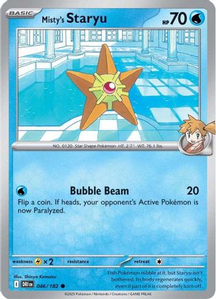 Misty's Staryu (046) - SDR  - Common