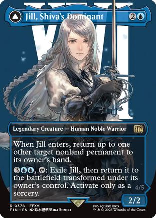 Jill, Shiva's Dominant (Borderless) (FIN-378) - rare