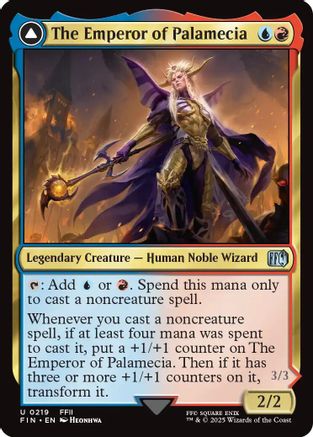 The Emperor of Palamecia // The Lord Master of Hell (FIN-219) - uncommon