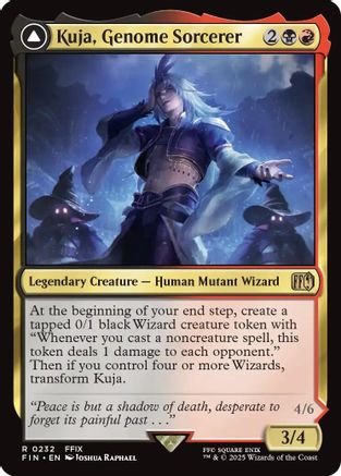 Kuja, Genome Sorcerer // Trance Kuja, Fate Defied (FIN-232) - rare - Foil