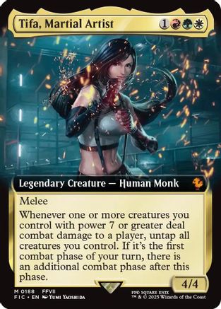 Tifa, Martial Artist (Extended Art) (FIC-188) - mythic
