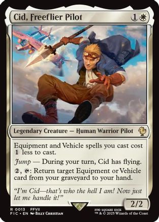 Cid, Freeflier Pilot (FIC-013) - rare