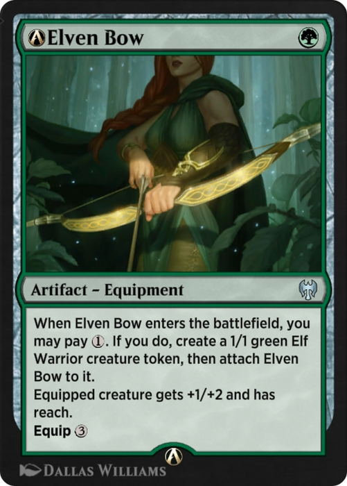 A-Elven Bow (KHM-A-166) - uncommon