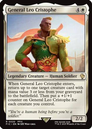 General Leo Cristophe (FIC-020) - rare