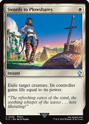 Swords to Plowshares (FIC-256) - uncommon