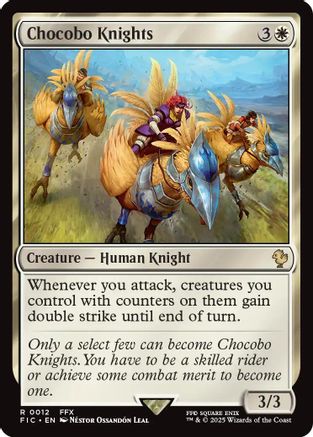 Chocobo Knights (FIC-012) - rare