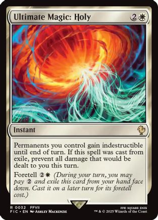 Ultimate Magic: Holy (FIC-032) - rare