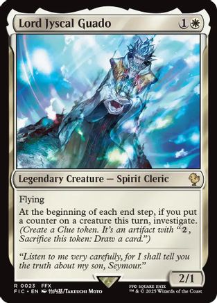Lord Jyscal Guado (FIC-023) - rare