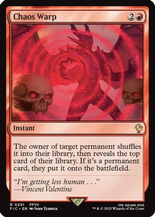 Chaos Warp (FIC-291) - rare