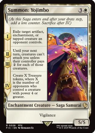 Summon: Yojimbo (FIC-028) - rare