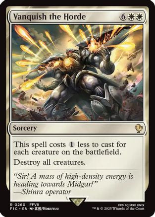 Vanquish the Horde (FIC-260) - rare