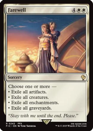 Farewell (FIC-242) - rare