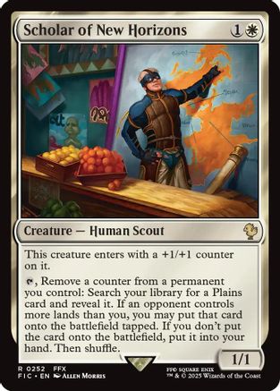 Scholar of New Horizons (FIC-252) - rare