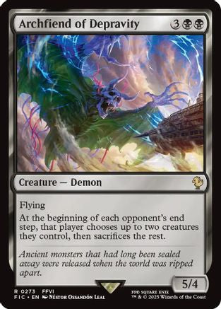 Archfiend of Depravity (FIC-273) - rare