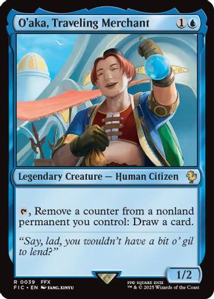 O'aka, Traveling Merchant (FIC-039) - rare