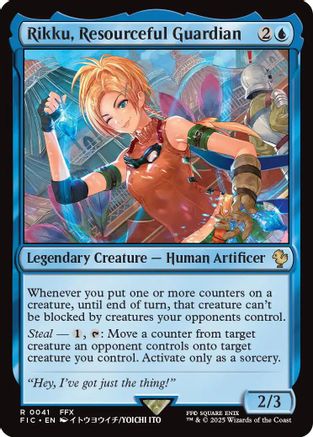Rikku, Resourceful Guardian (FIC-041) - rare