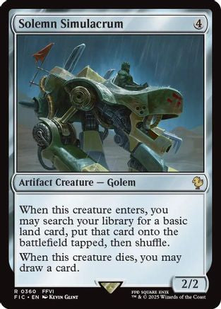 Solemn Simulacrum (FIC-360) - rare