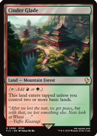Cinder Glade (FIC-380) - rare